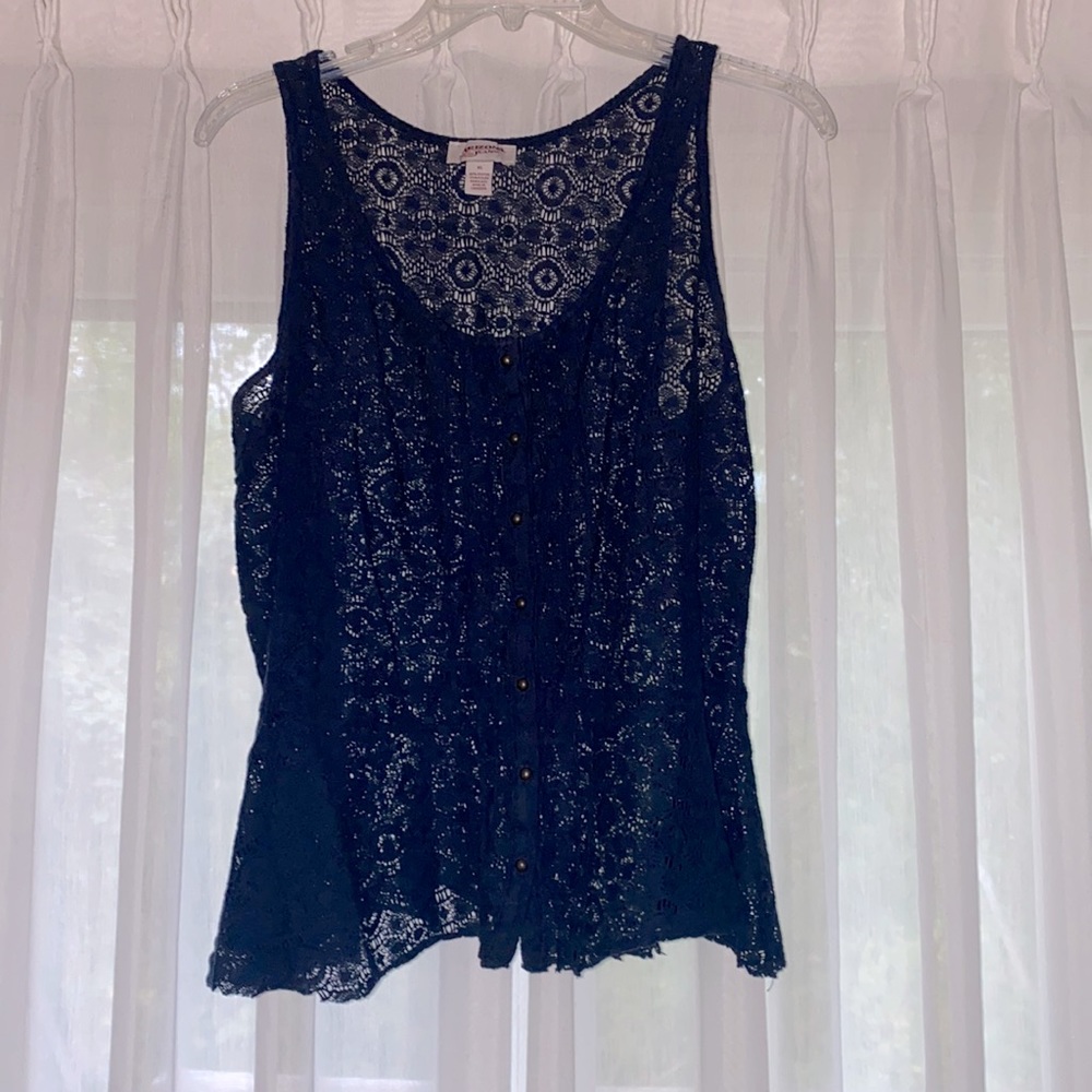Arizona Jean Company Button Down Blouse